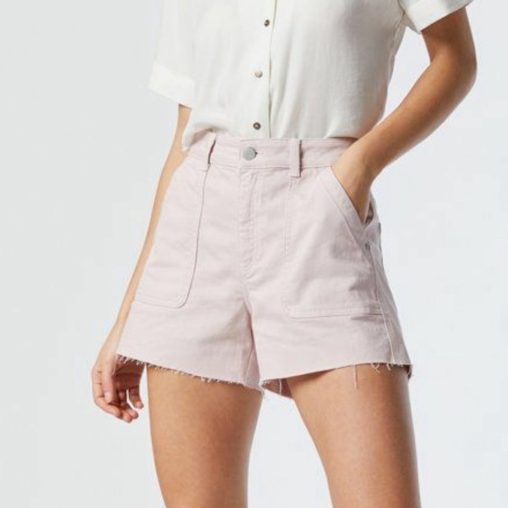 NWT Mavi Lilac Pink Candy High Rise Cutoff Denim Shorts